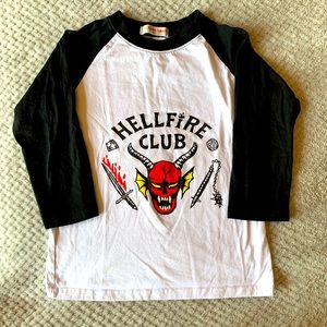 Stranger Things Hellfire Club shirt boys or girls size medium